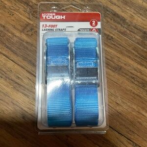 Hyper tough 13 foot lashing straps (2) NEW.  H164